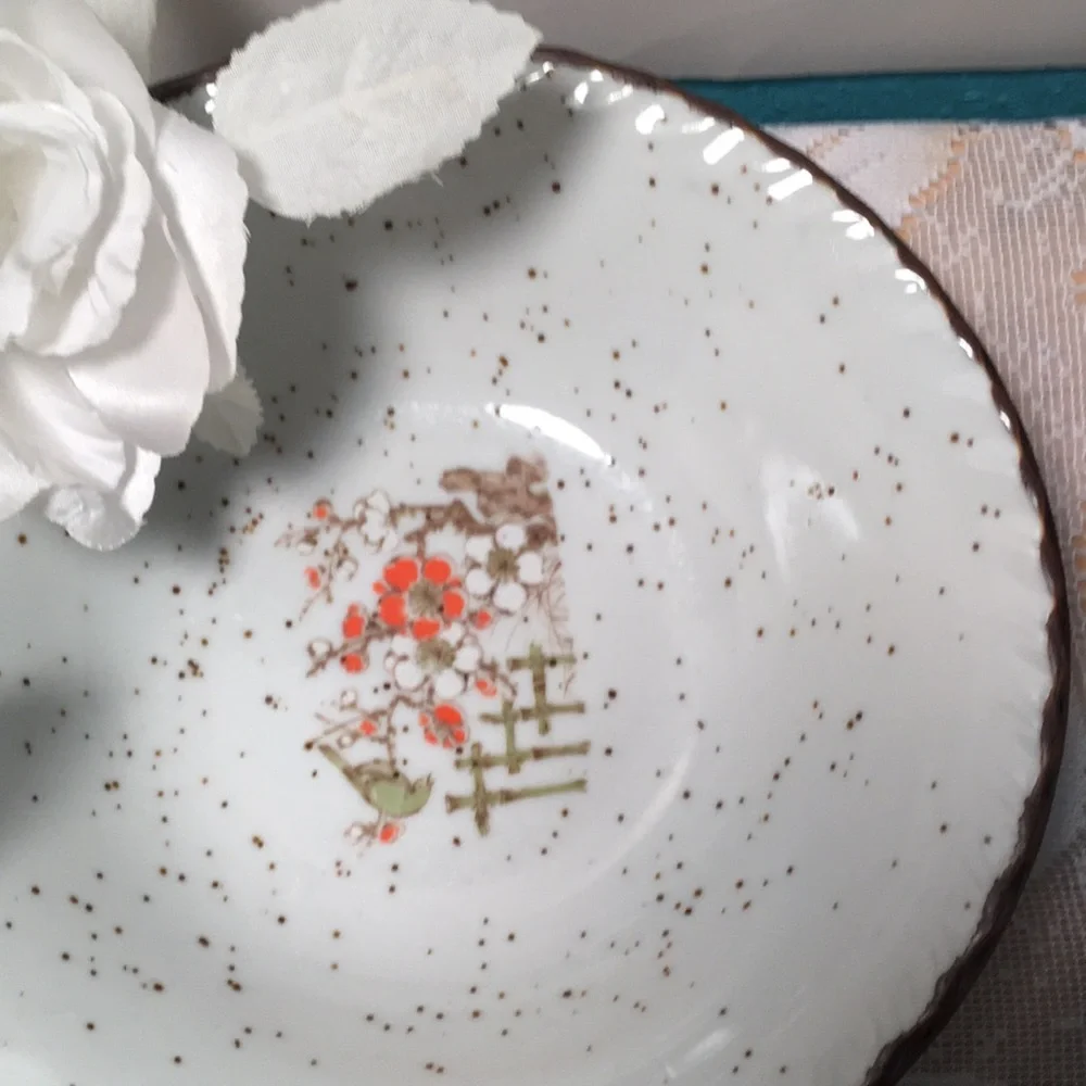 Two Medium Size Bowls, Made In Japan.